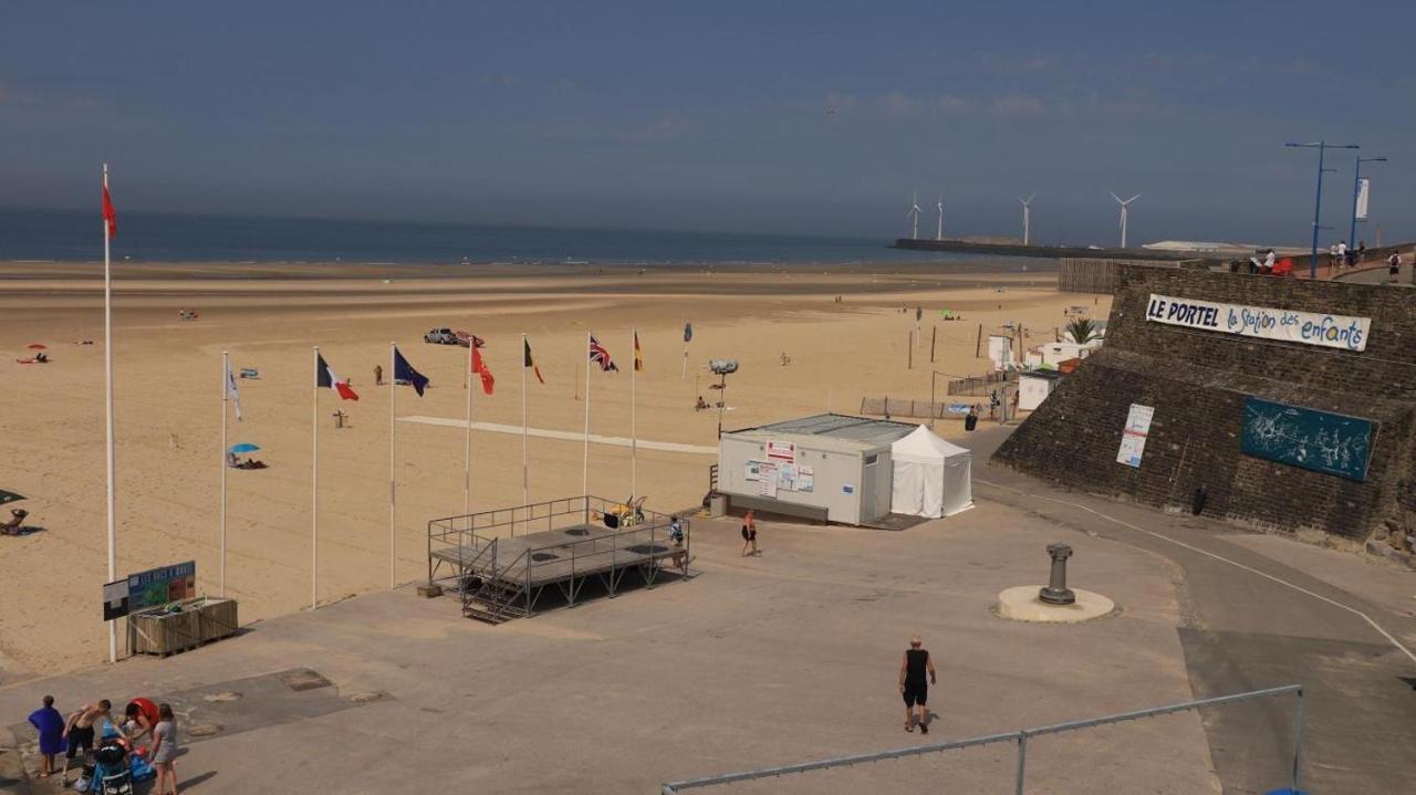 Camping Le Phare D Opale Mobile Home P18 Le Portel Exteriér fotografie